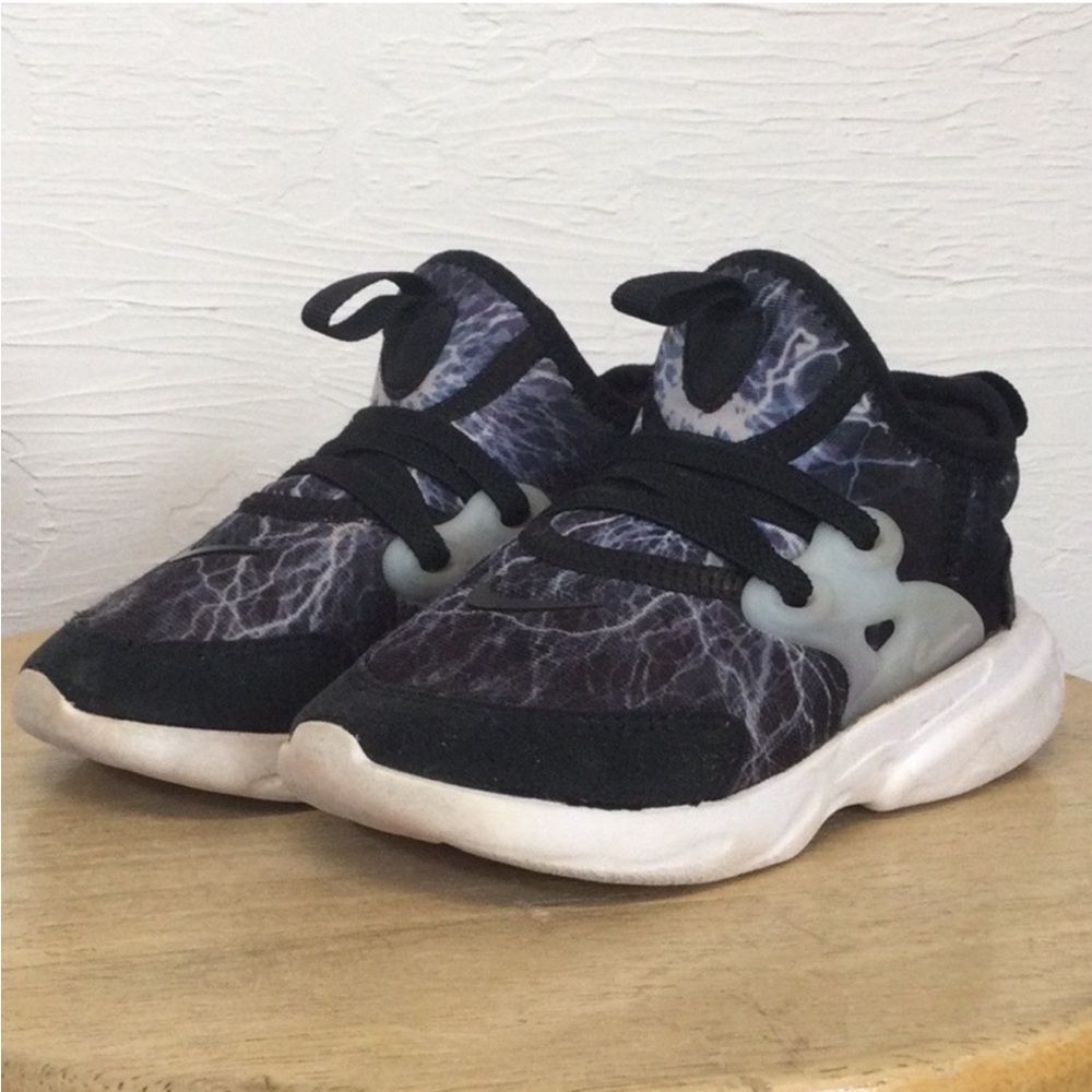 Nike RT Presto TD Shoes Black Lightning Toddler Sz 8C Sneakers Kids Slip On - Picture 3 of 11